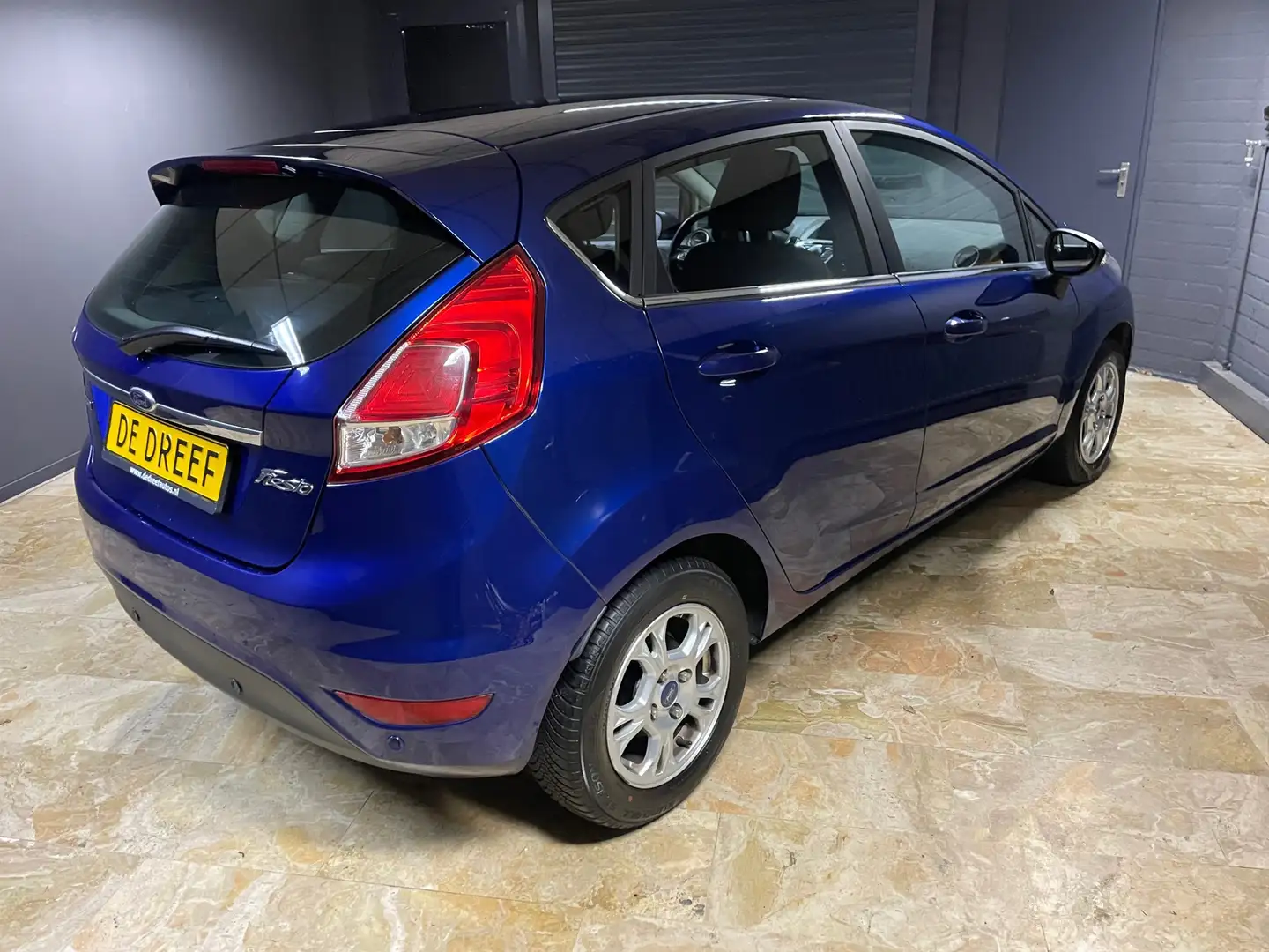 Ford Fiesta 1.0 EcoBoost Titanium Bleu - 2