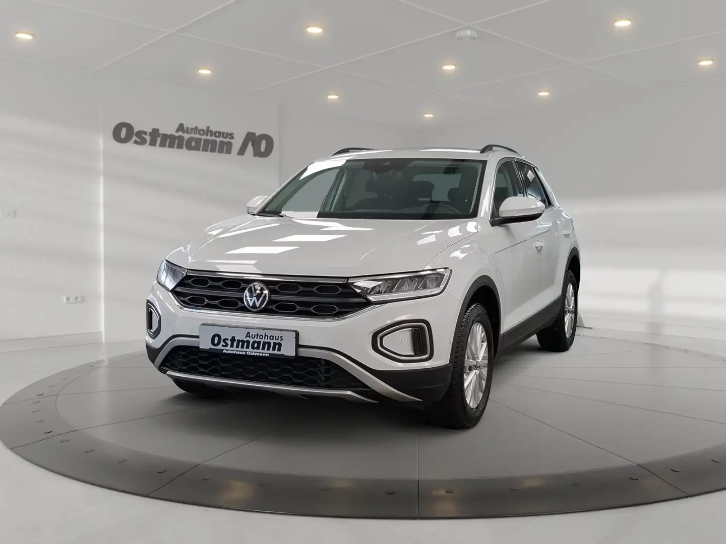 Volkswagen T-Roc 1.0 TSI Life Klima Navi CarPlay SHZ Weiß - 1