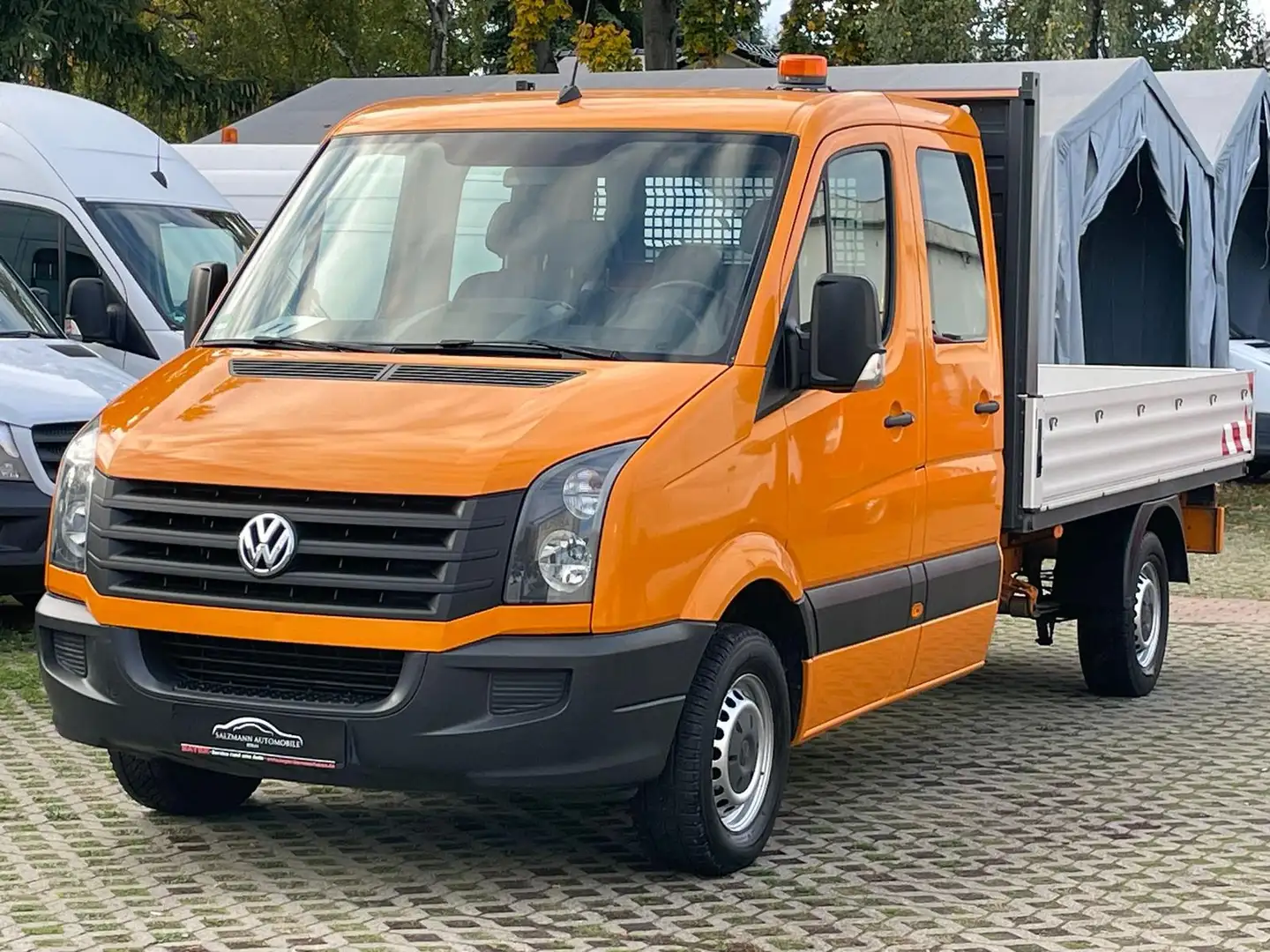 Volkswagen Crafter 2.0 TDI//Pritsche DOKA LANG//1.H/AHK/TOP Orange - 1