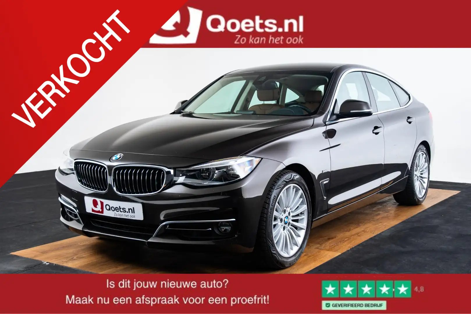 BMW 320 3-serie Gran Turismo 320d xDrive High Executive Lu Gris - 1