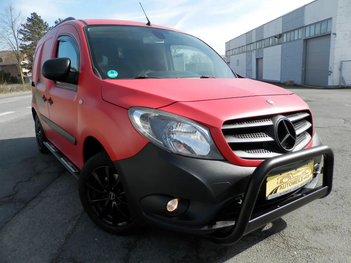 Mercedes-Benz Citan Kasten 108 CDI lang"Klima" Rot - 2