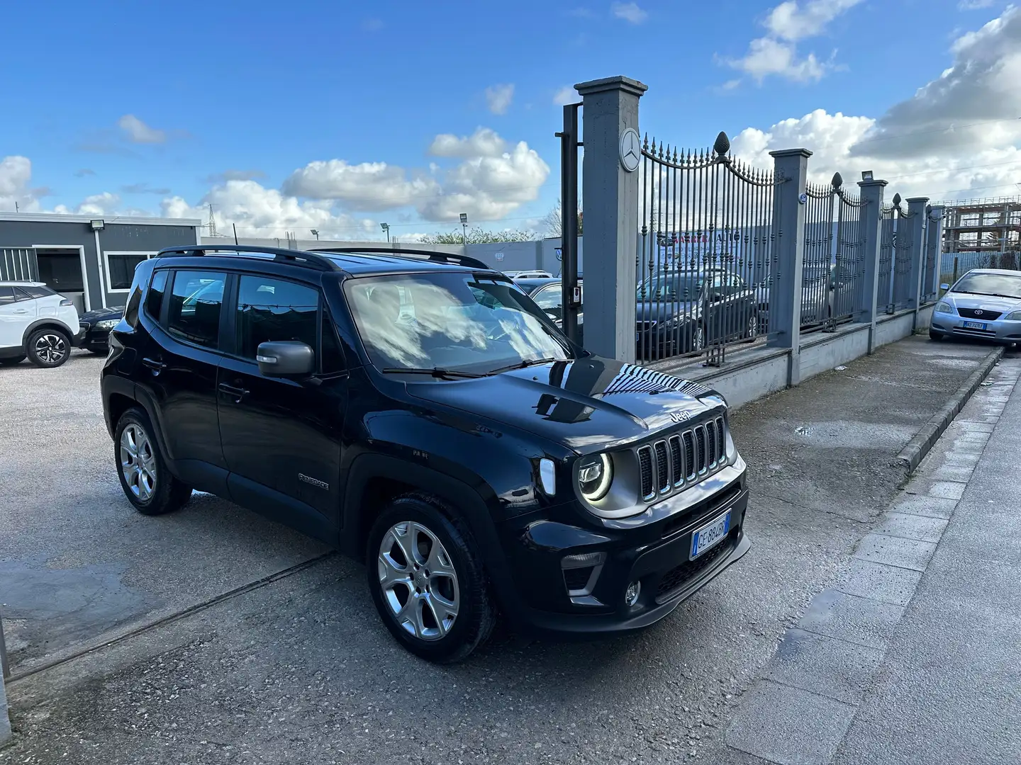 Jeep Renegade Renegade 1.6 mjt Limited 130cv 2021 Start&Stop Nero - 2