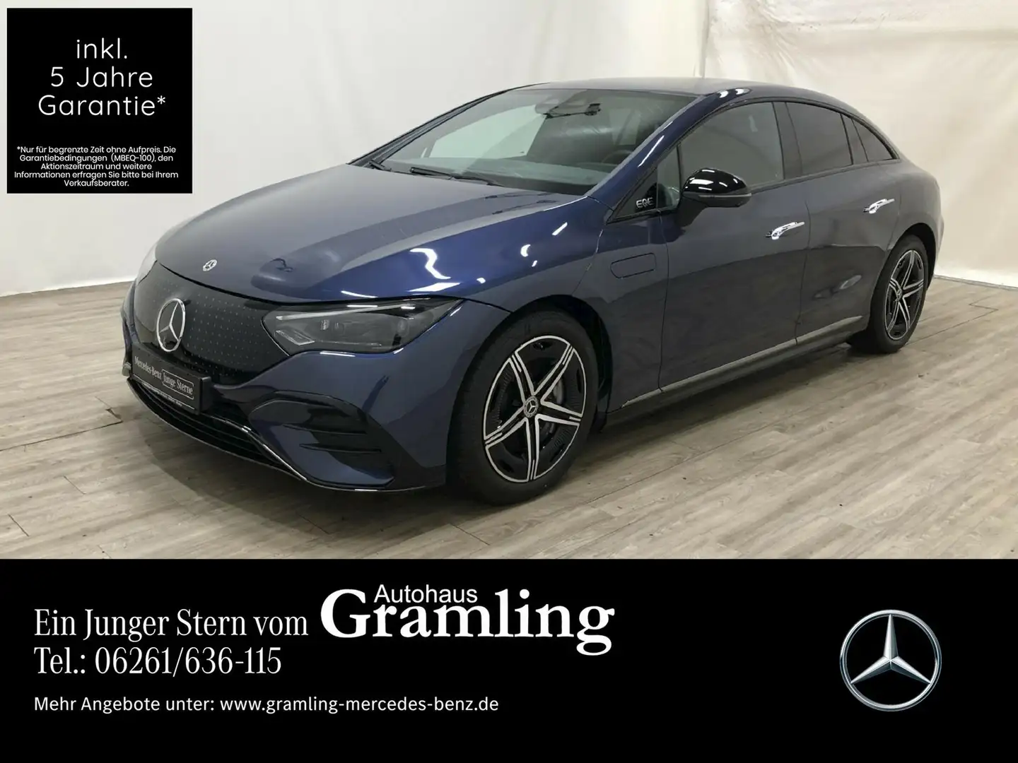 Mercedes-Benz EQE 350 EQE 300 AMG NIGHT*Distr*AHK*AIRMATIC*Hinterachsl Albastru - 1