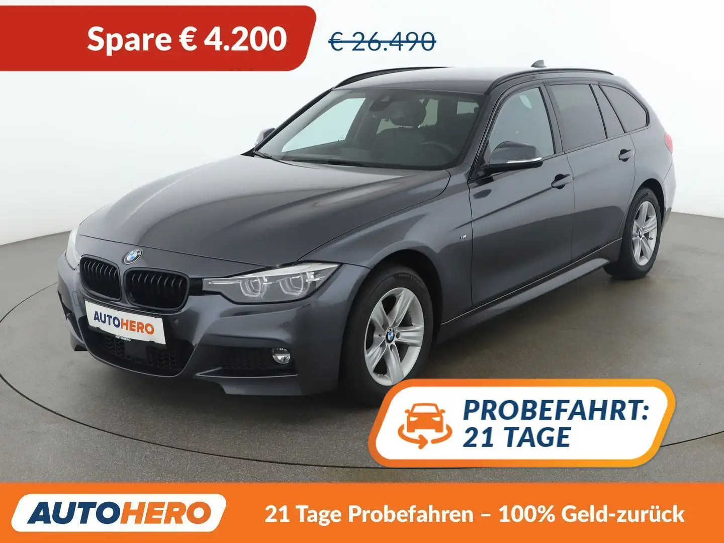 BMW 320 320d xDrive M Sport Shadow Grau - 1