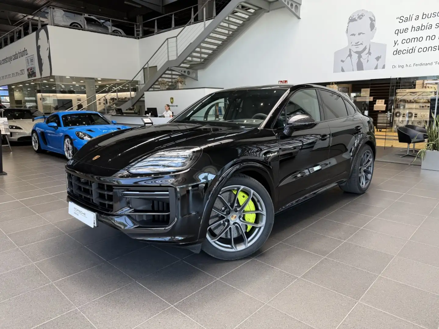 Porsche Cayenne Coupé E-Hybrid Turbo Aut. Noir - 1