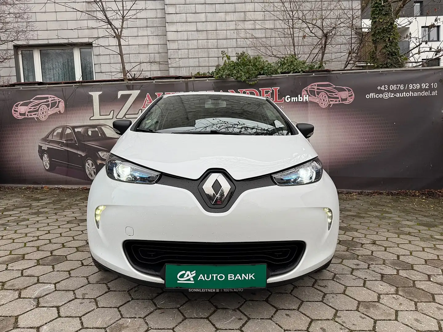 Renault ZOE Zoe Limited Q90 41 kWh (Batteriemiete) Weiß - 2