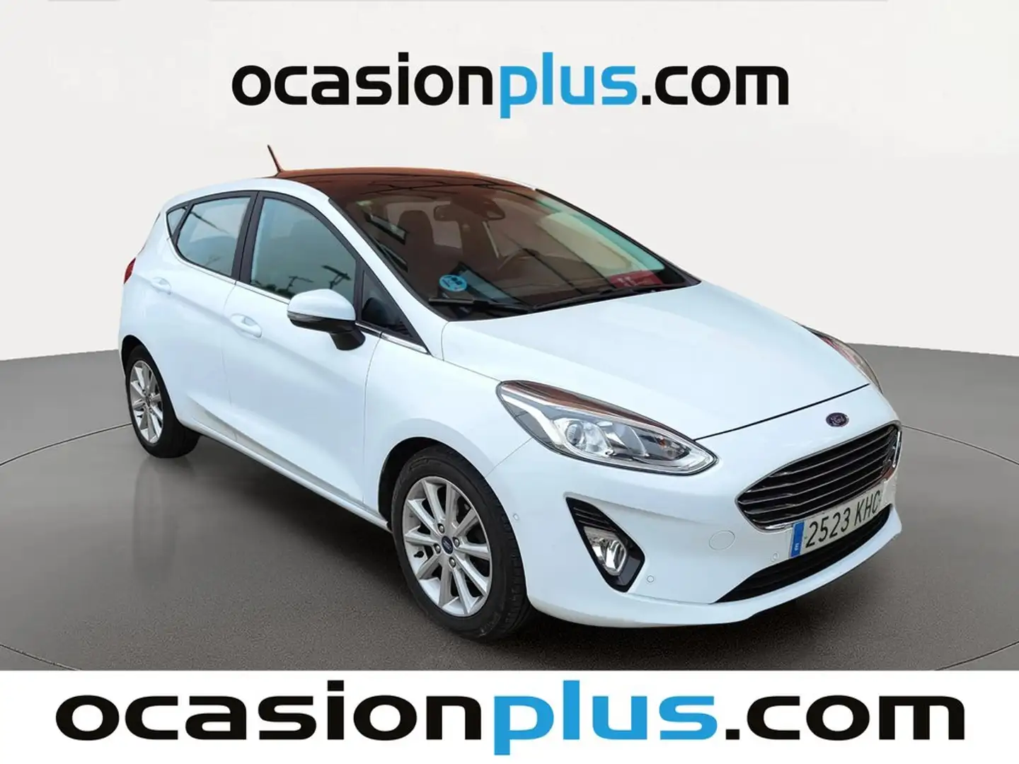 Ford Fiesta 1.0 EcoBoost S/S Titanium Aut. 100 Blanco - 2