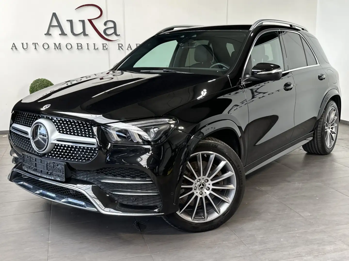 Mercedes-Benz GLE 350 4M AMG-Line NAV+LED+AHK+360°+21ZO+1HD Schwarz - 2