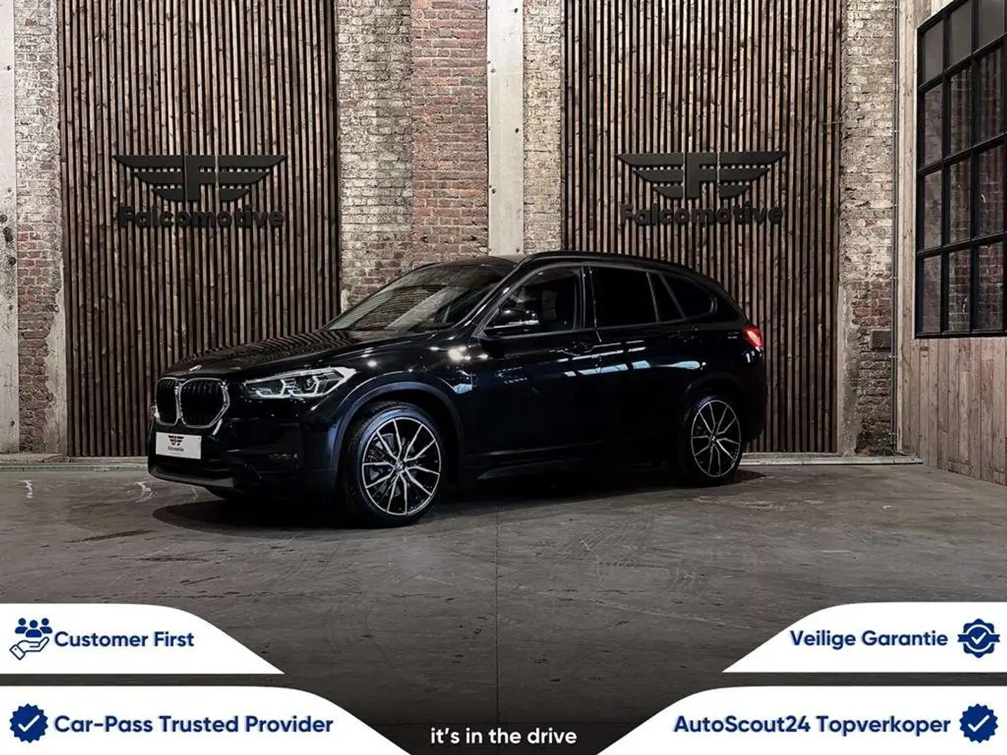 BMW X1 xDrive25e*PHEV*HUD*DAB*ZETELVERW.*LED* Noir - 1