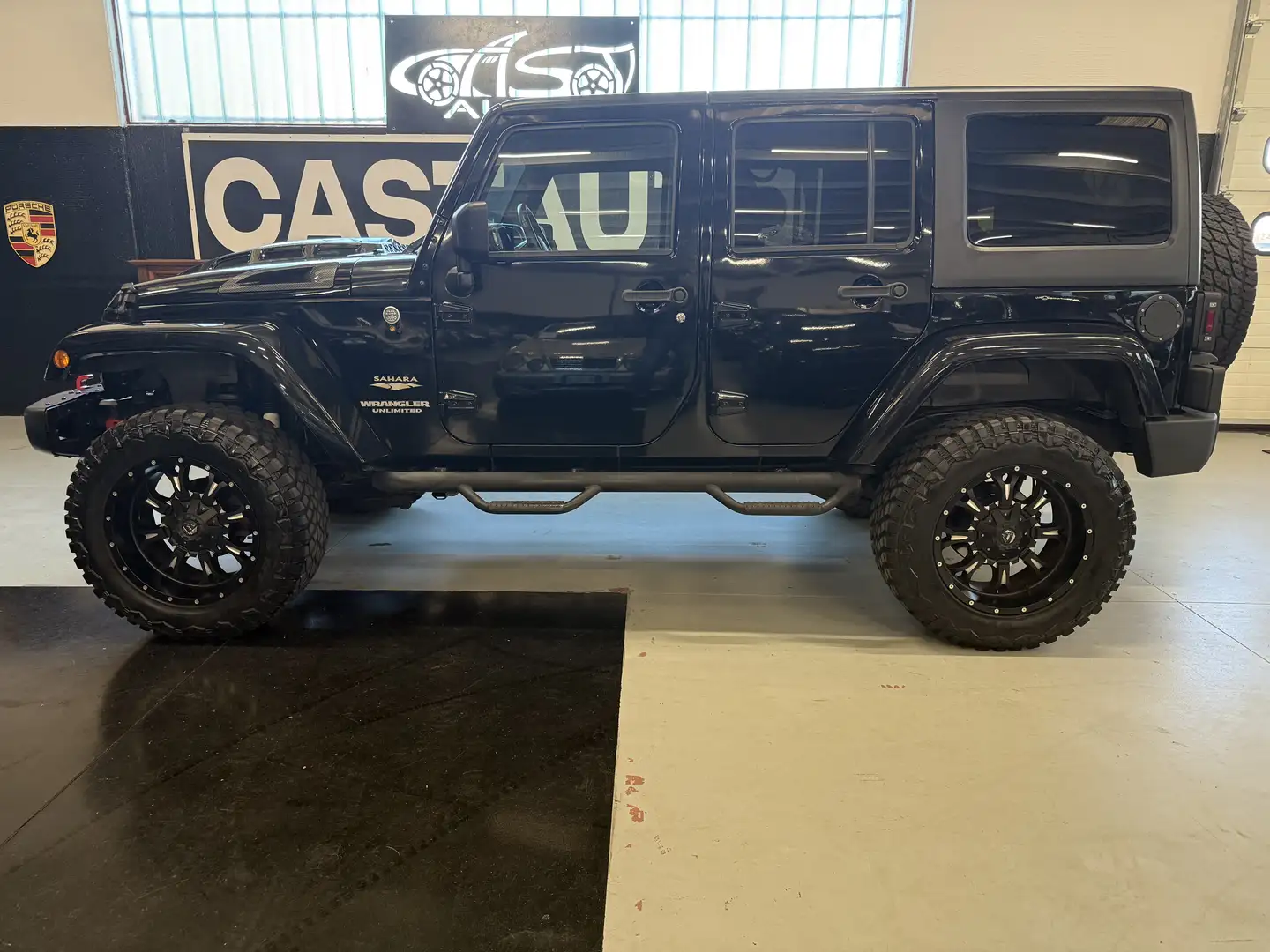 Jeep Wrangler Unlimited 3.6 V6 Sahara auto BiG FOOT BLACK MAMBA Nero - 1