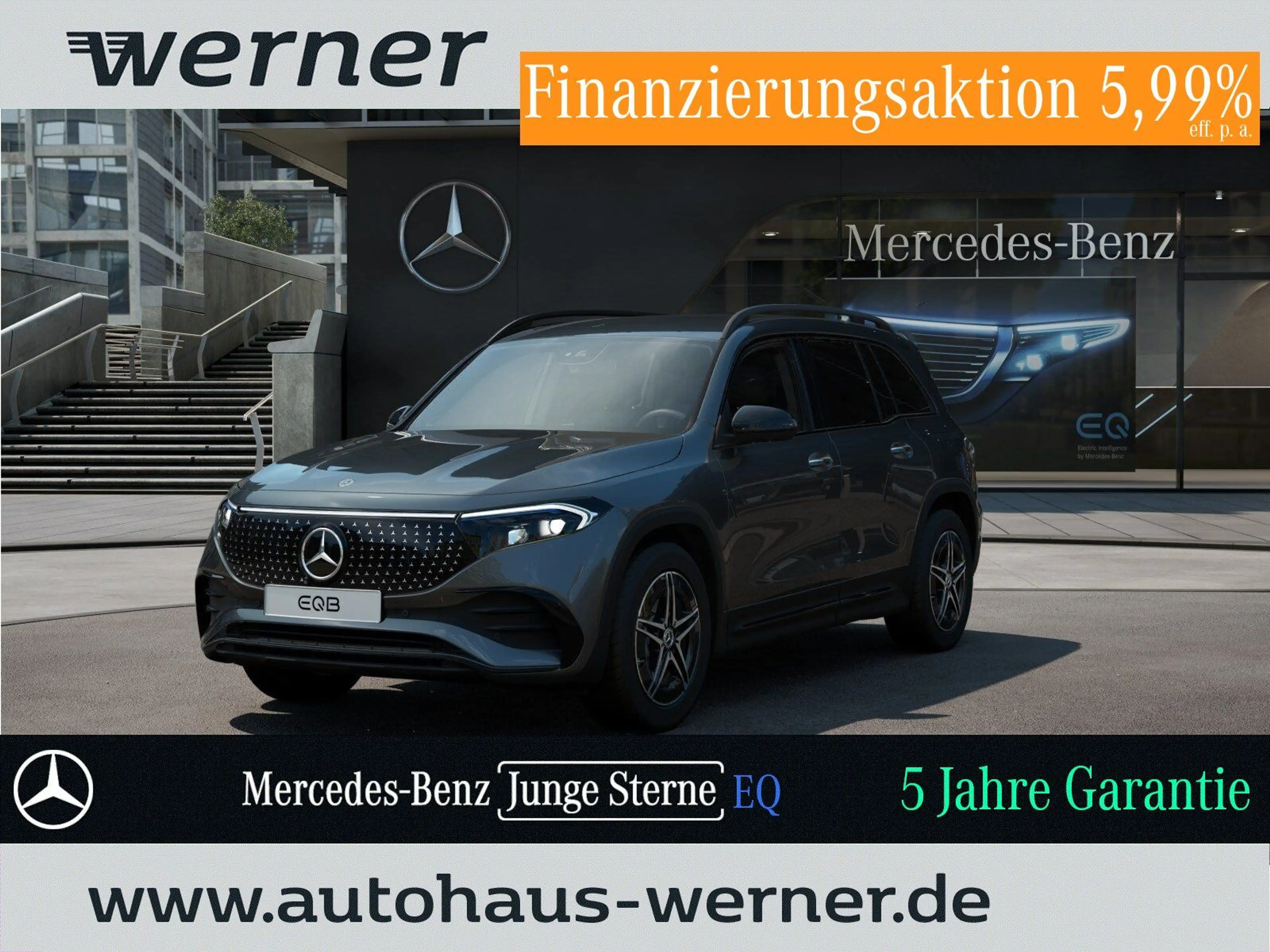 Mercedes-Benz EQB 250 AMG-PREMIUM NIGHT FAP MEMORY BURMES LED