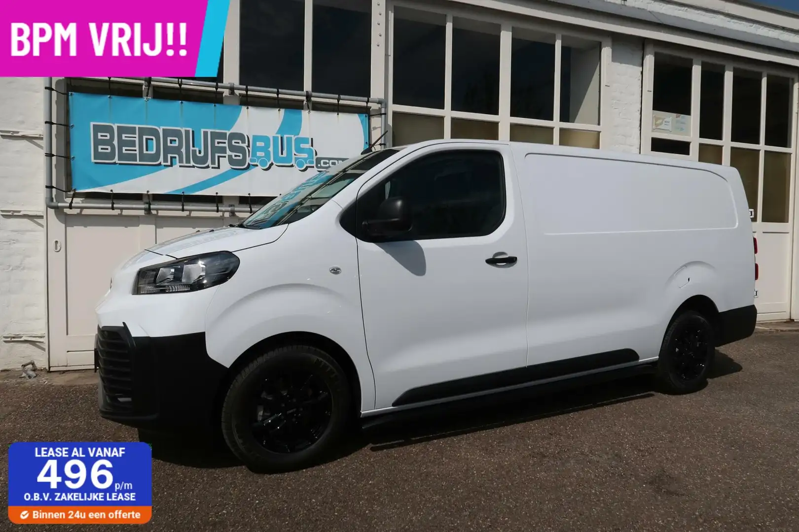 Toyota Proace Long Worker NIEUWE Toyota PROACE Long |145PK|BLACK Wit - 1