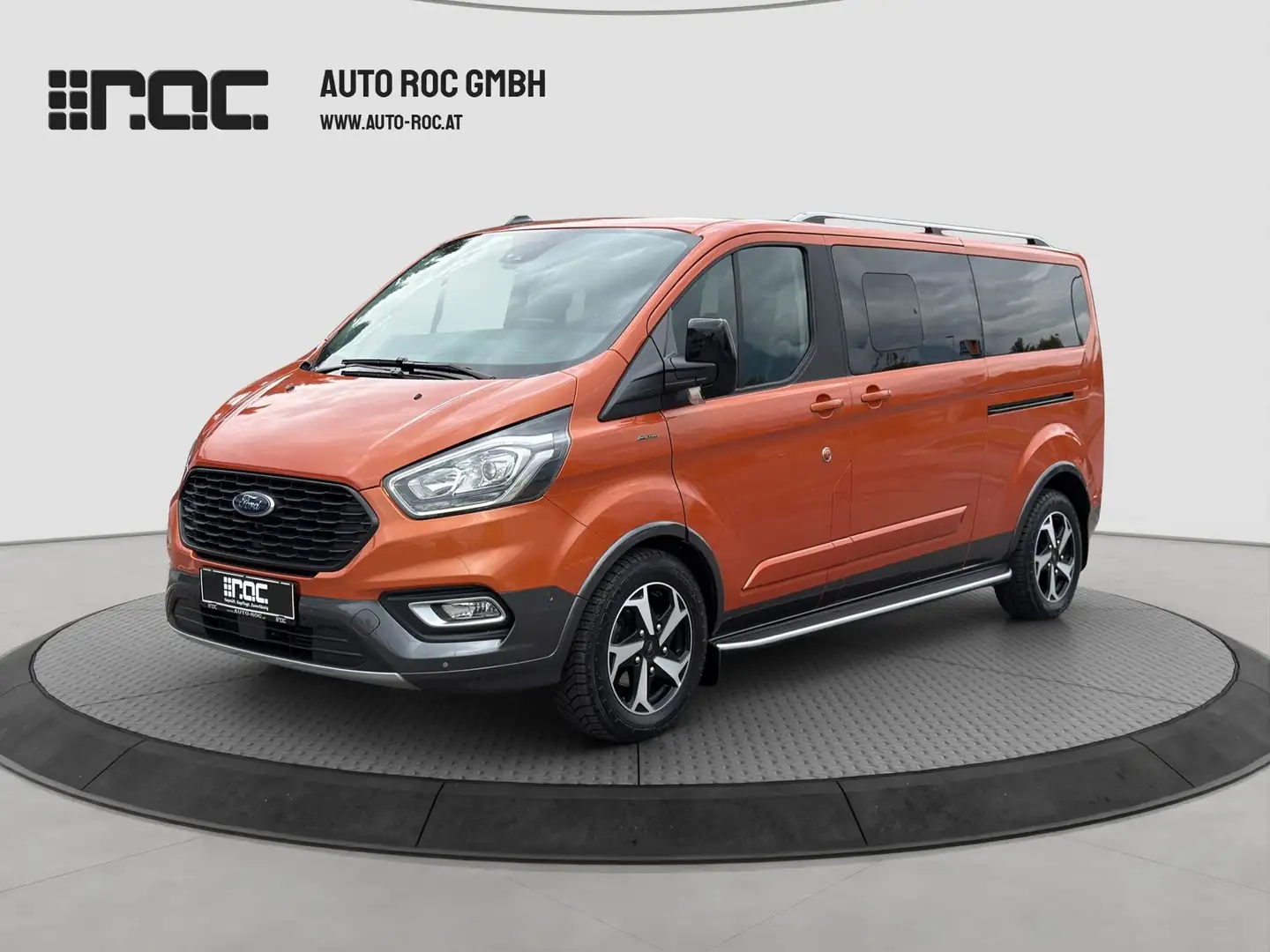 Ford Tourneo Custom 2.0 TDCi Mild Hybrid 320 L2 Active AHK/STH/Kamera Orange - 1
