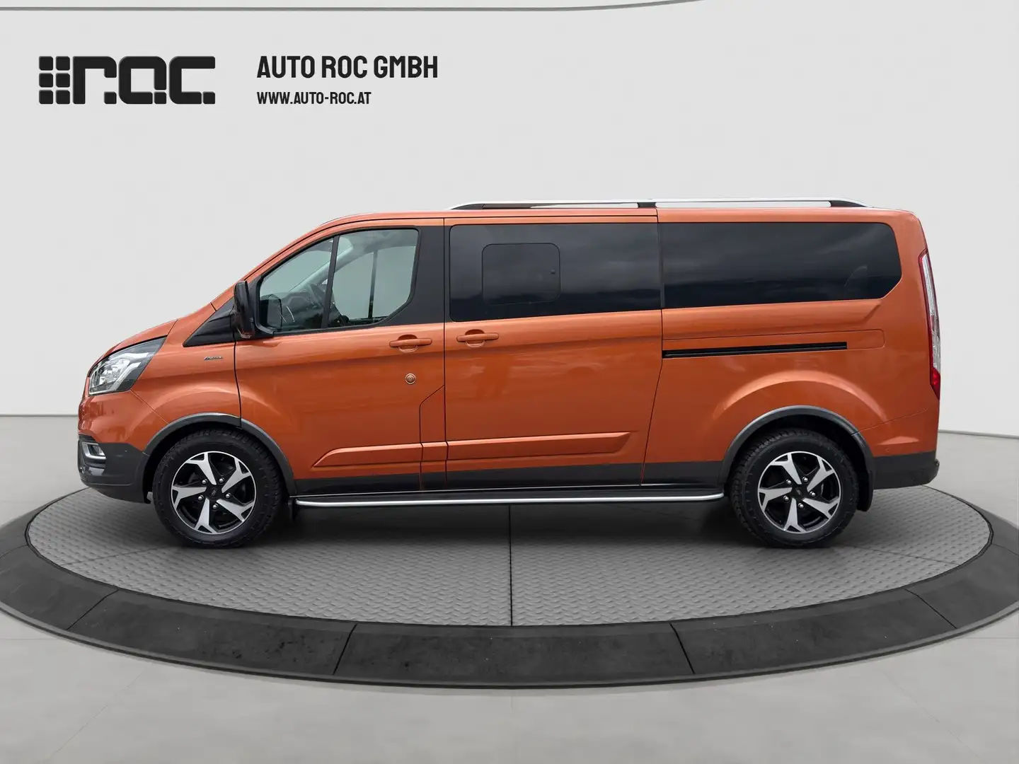 Ford Tourneo Custom 2.0 TDCi Mild Hybrid 320 L2 Active AHK/STH/Kamera Orange - 2