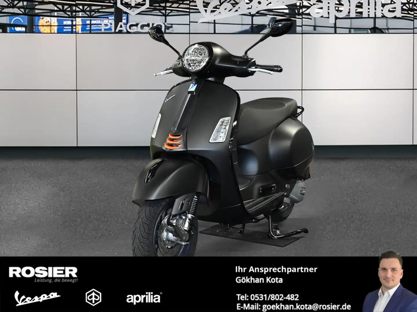 Vespa GT S SuperSport 125 E5+ Negro - 1