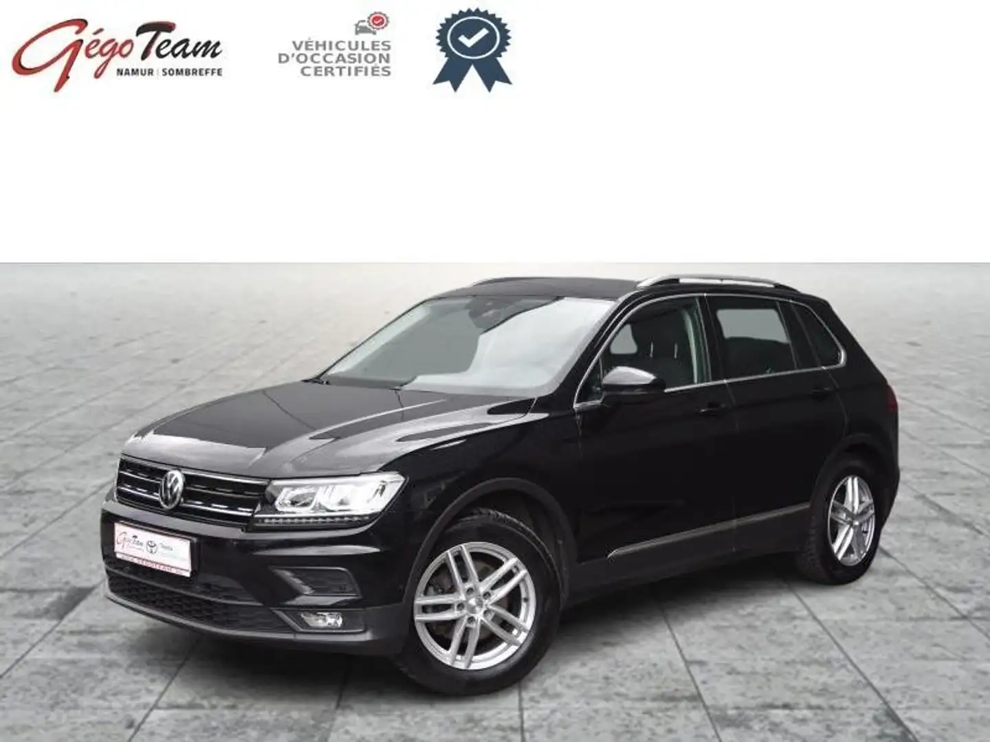 Volkswagen Tiguan 1.5TSI 150cv Boîte DSG! + Apple CarPlay/Android A Zwart - 1