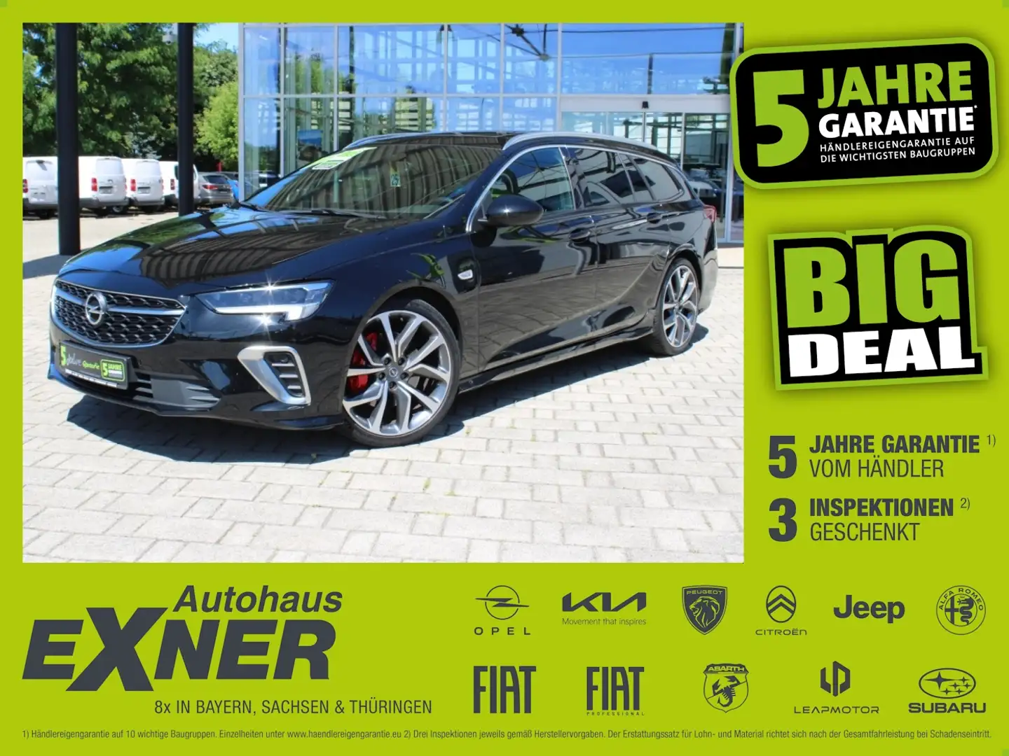 Opel Insignia B Sports Tourer 2.0 SHT 4x4 GSi Kamera. Schwarz - 1