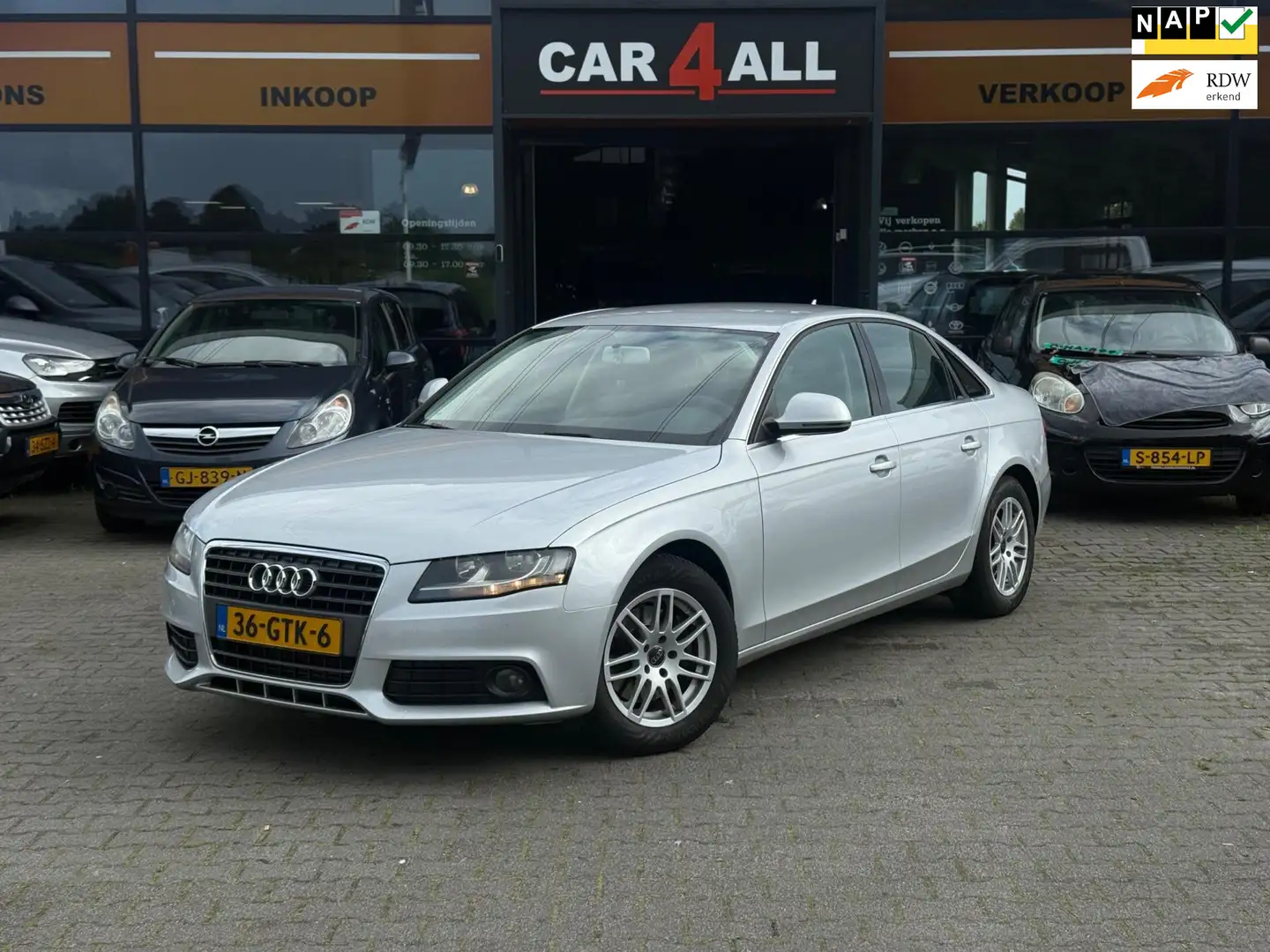 Audi A4 Limousine 1.8 TFSI Pro Line Business TREKHAAK/CRUI Gris - 1
