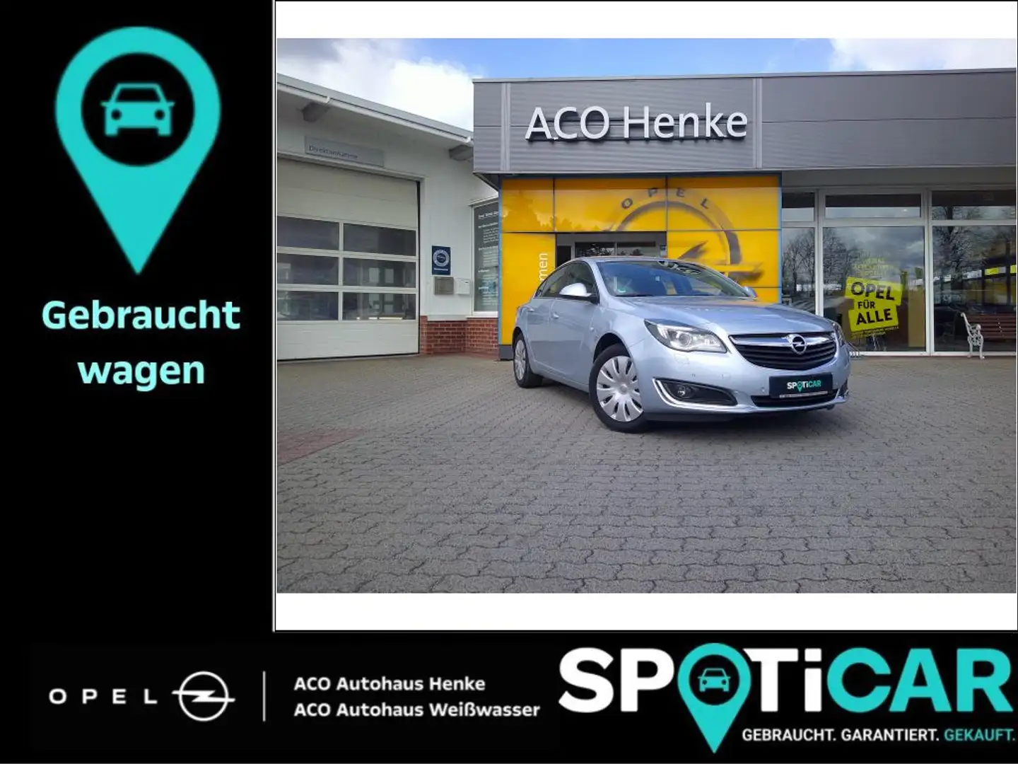 Opel Insignia 1.6 Turbo Start/Stop Edition Bleu - 1