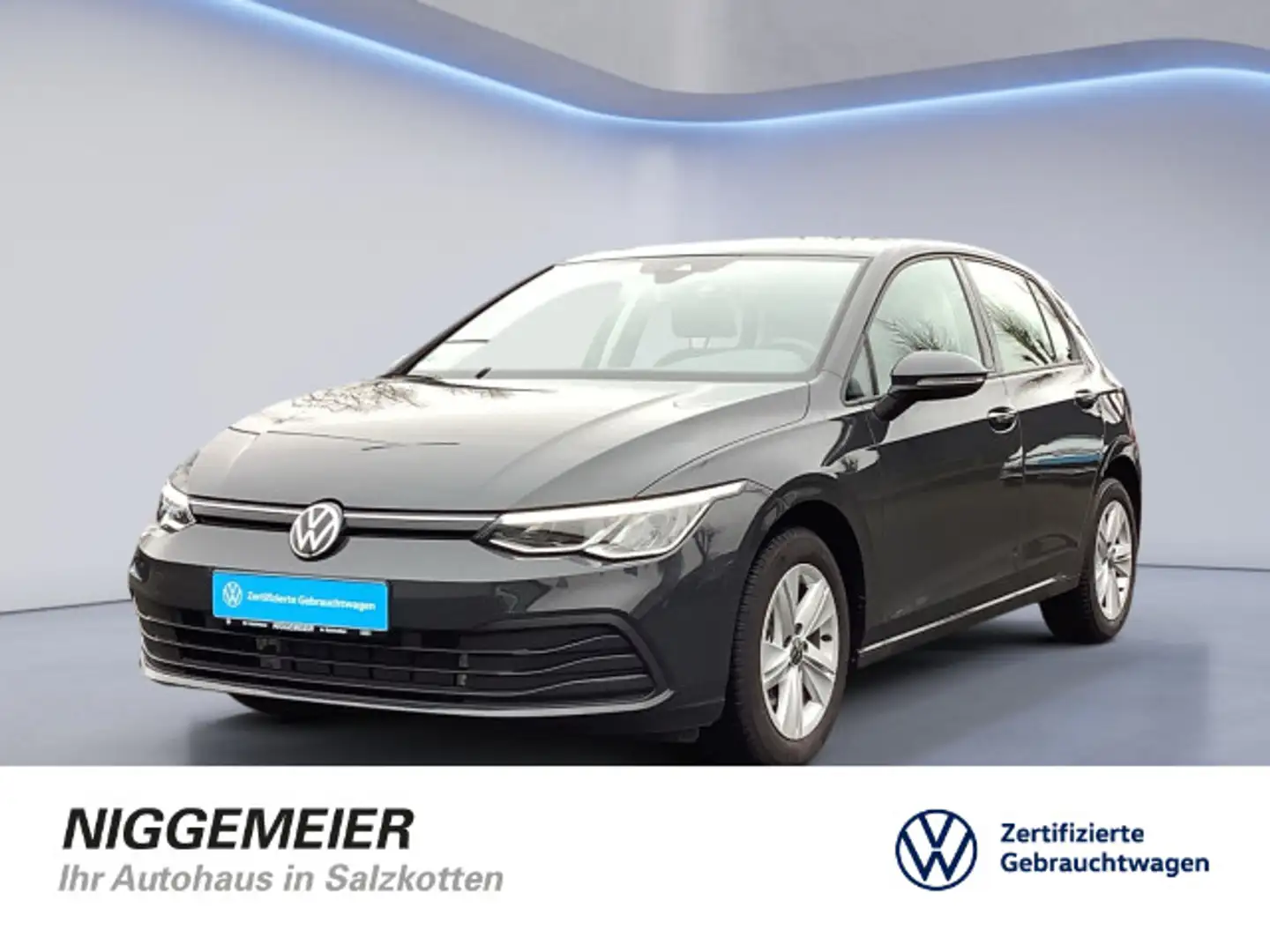 Volkswagen Golf VIII 1.0TSI LIFE NAVI+LED+ACC+APP-CONNECT Grau - 1
