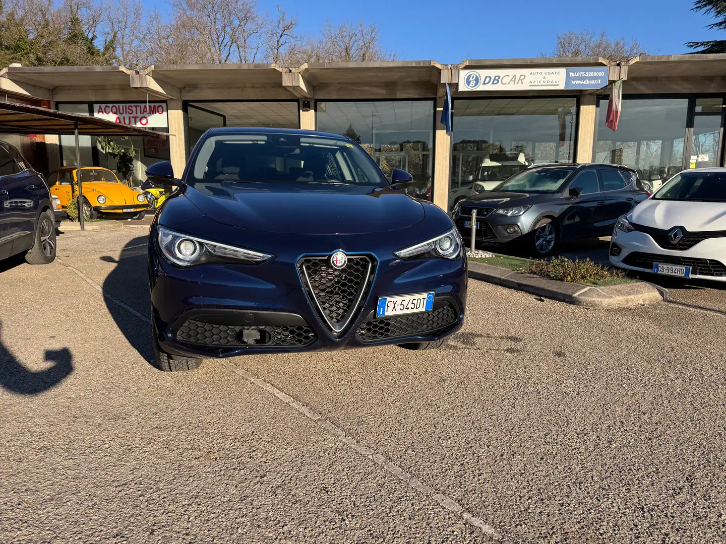 Alfa Romeo Stelvio 2.2 tBusiness Q4 190cv auto my19 Aziendale Italia Bleu - 2