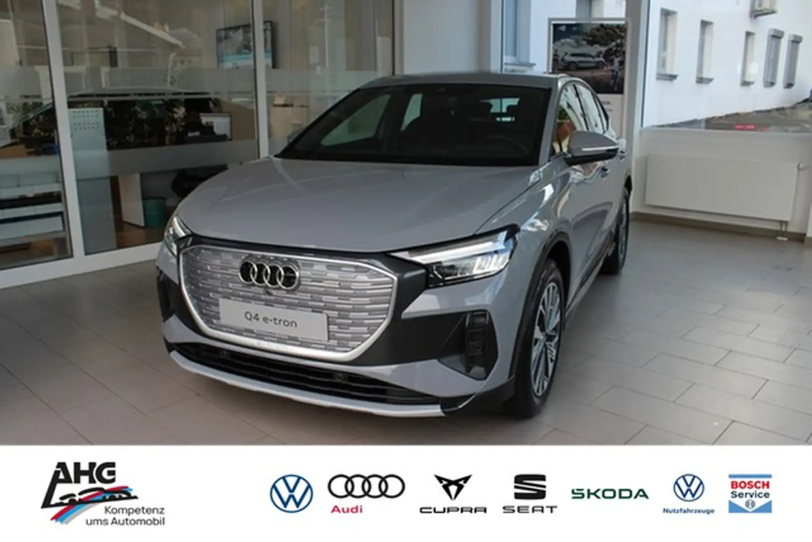 Audi Q4 e-tron 150 kW Grau - 1