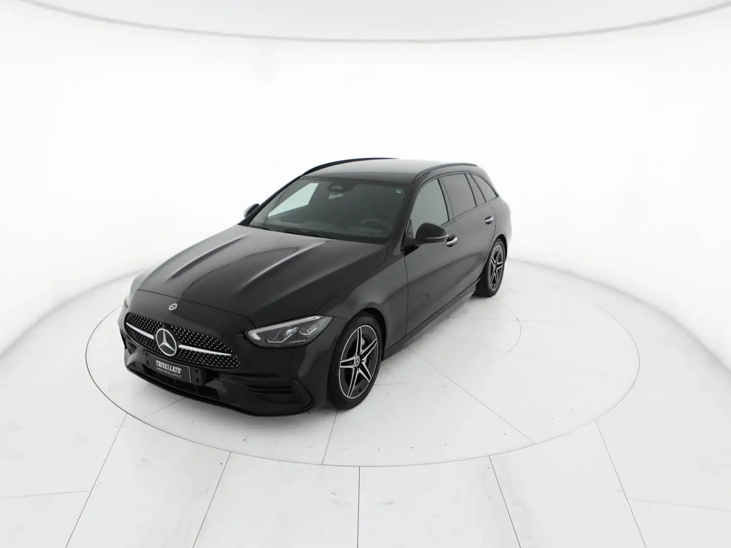 Mercedes-Benz C 220 sw 220 d mhev premium plus 4matic auto Fekete - 1
