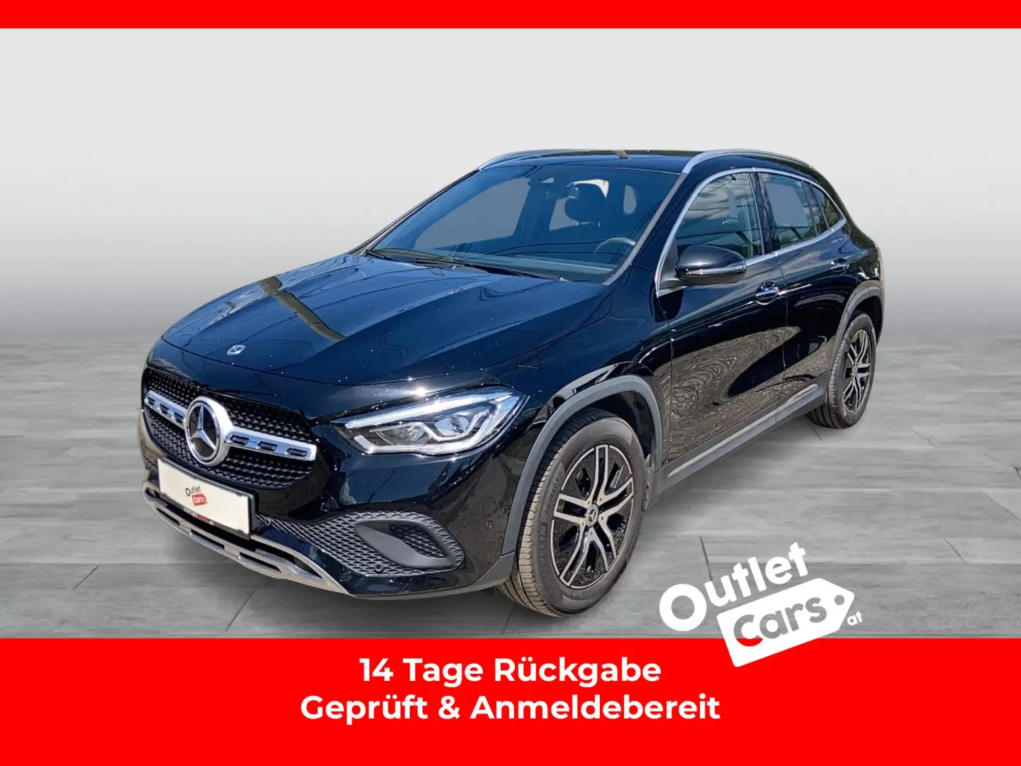Mercedes-Benz GLA 200 d 4Matic Progressive LED+NAVI+RFK+ASSIST Schwarz - 1