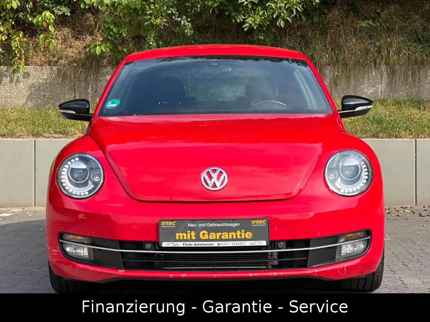 Volkswagen Beetle 1.4 TSI Fender/XENON/2 HAND/160PS/NAVI Rot - 2