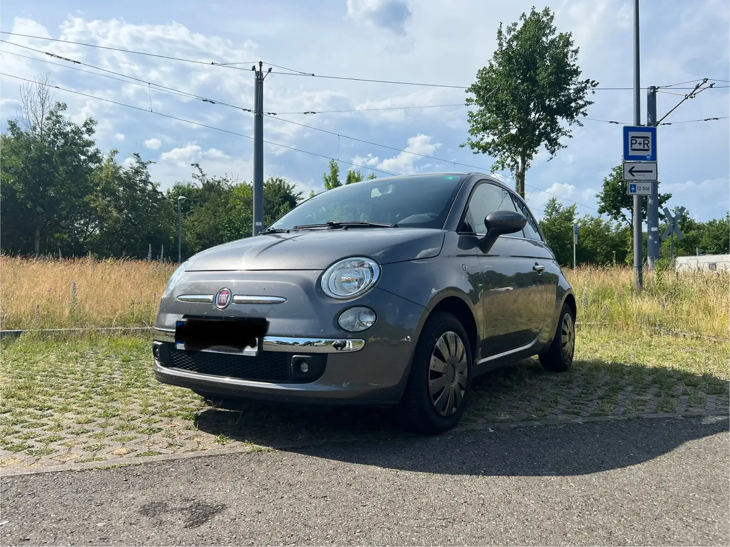 Fiat 500 500 1.2 8V Pop-Star Grigio - 1