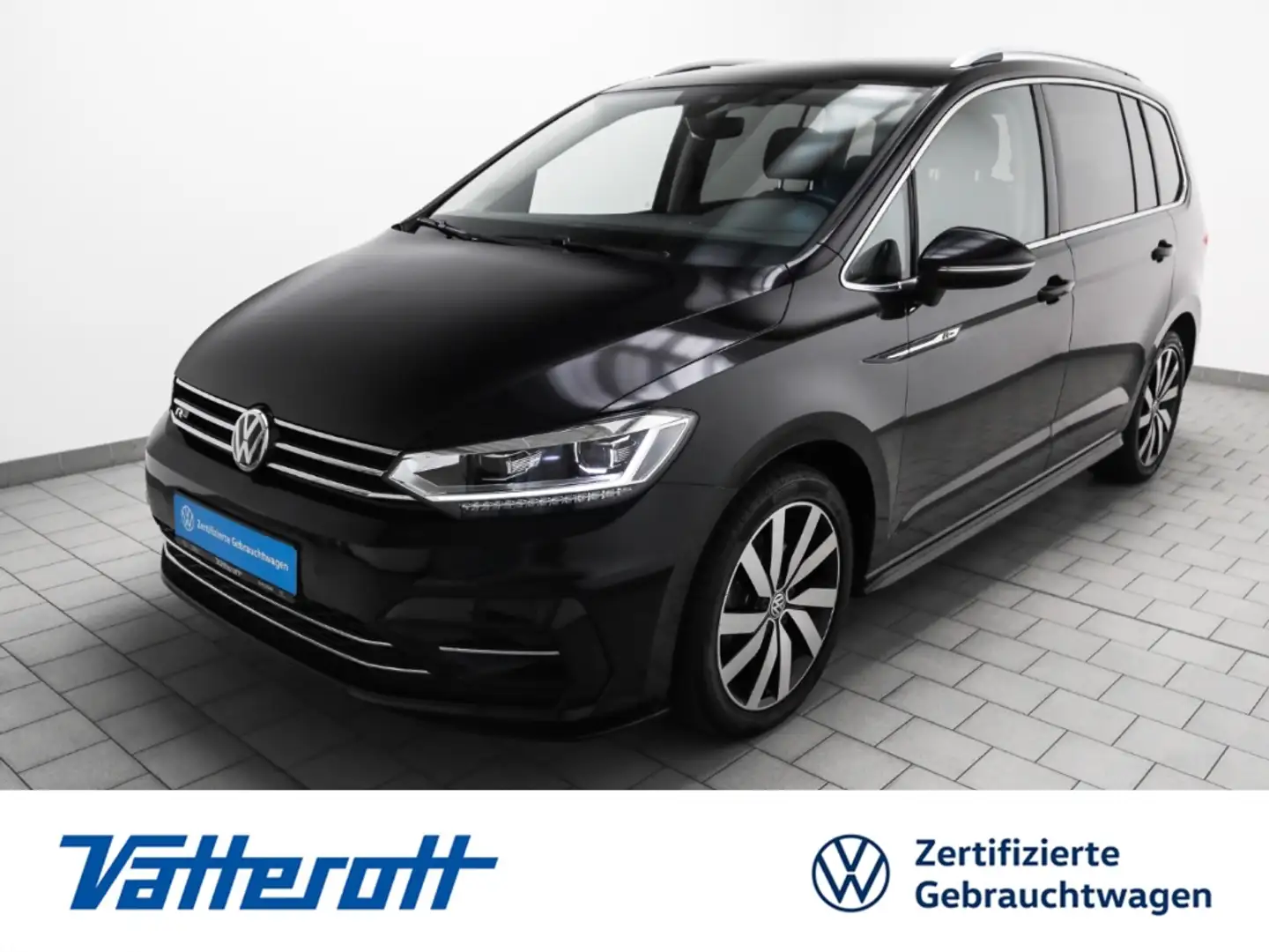Volkswagen Touran 2.0 TDI DSG Highline R-Line Ext. AHK LED Schwarz - 1