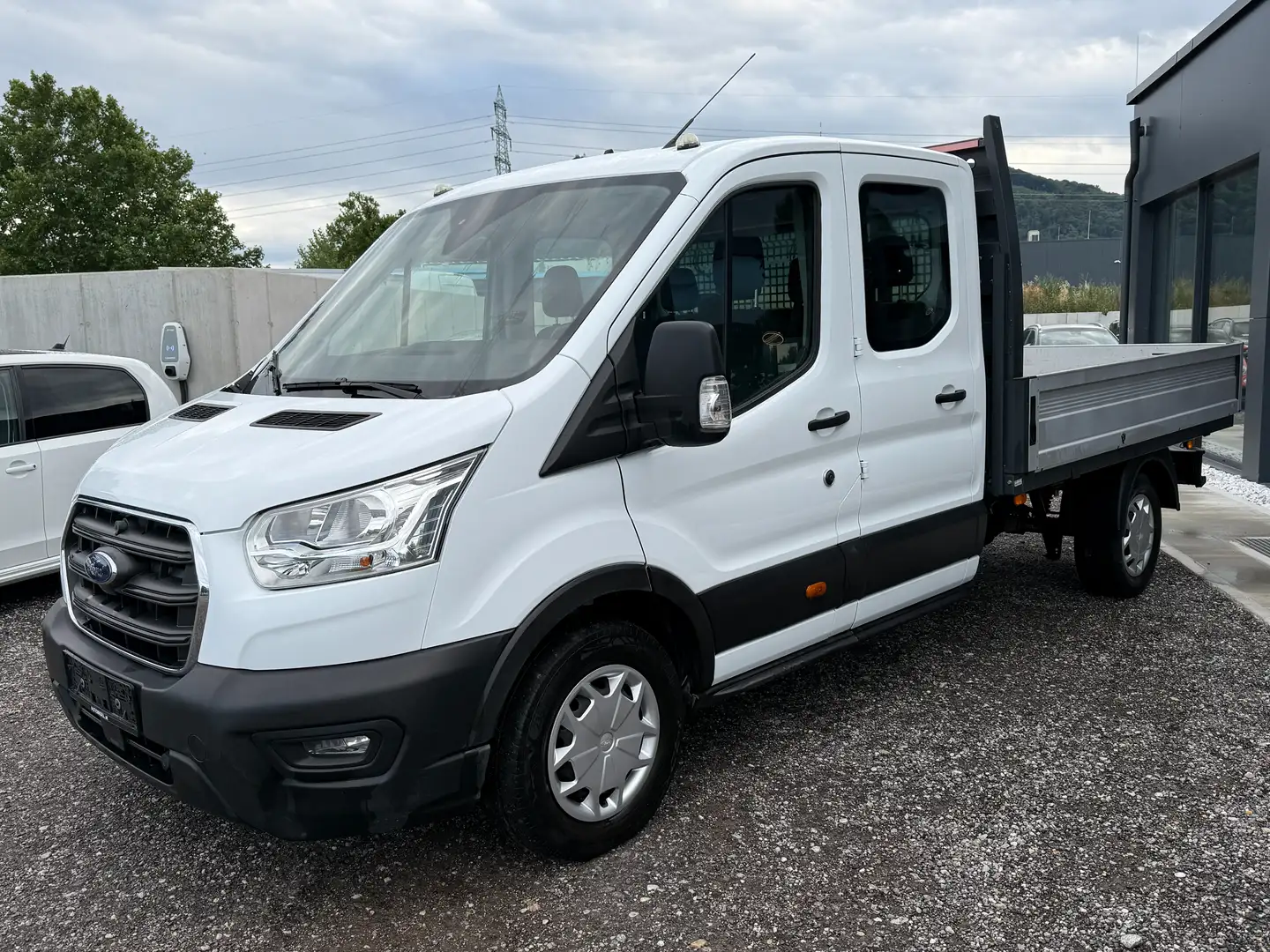 Ford Transit Pritsche DoKa AWD L3H1 Weiß - 2