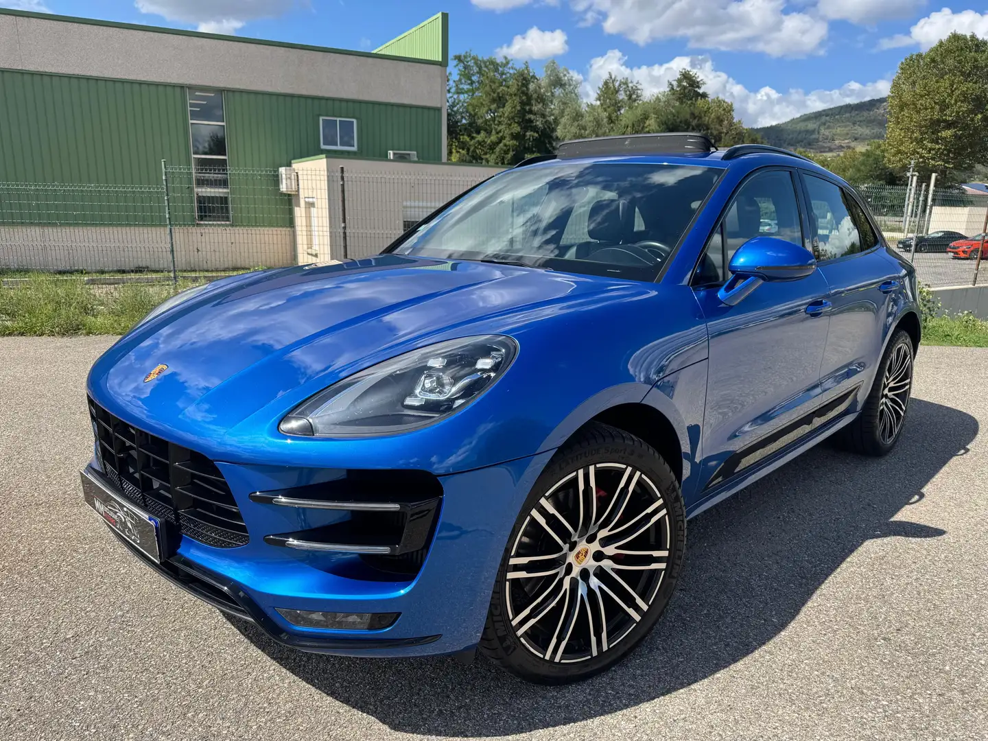 Porsche Macan Macan Turbo 3.6 V6 400 ch PDK Blauw - 1