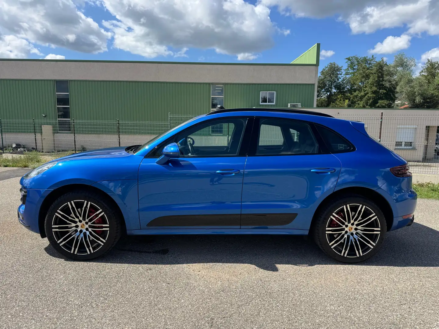 Porsche Macan Macan Turbo 3.6 V6 400 ch PDK Blauw - 2