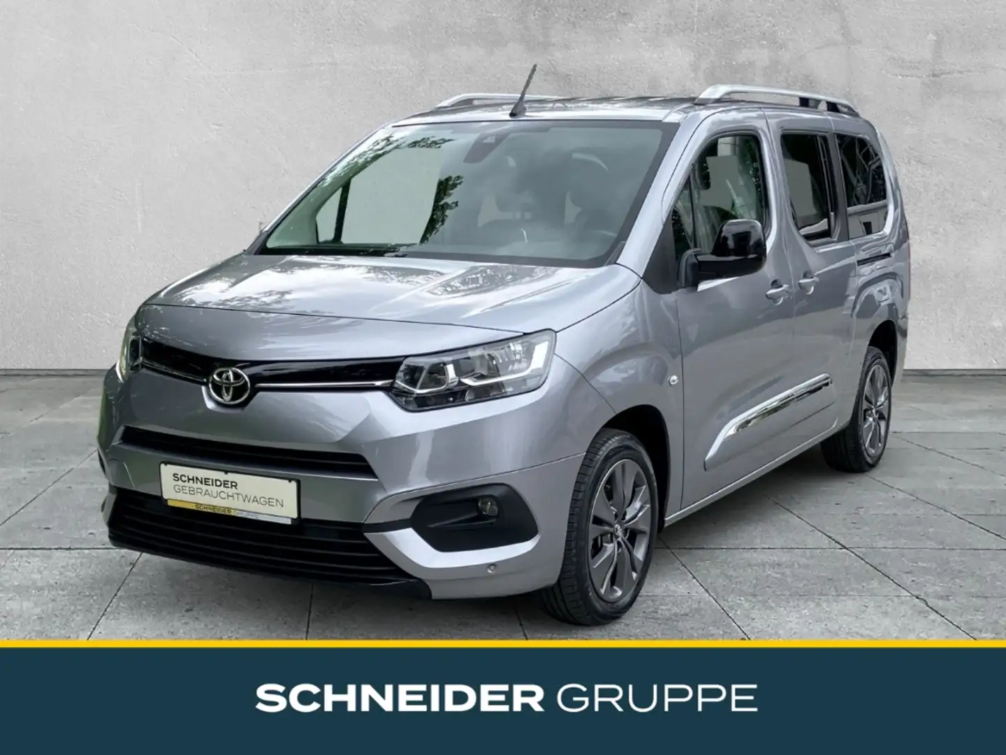 Toyota Proace City 1.2T L2 7-Sitzer Verso +NAVI+KAMERA+ Silber - 1