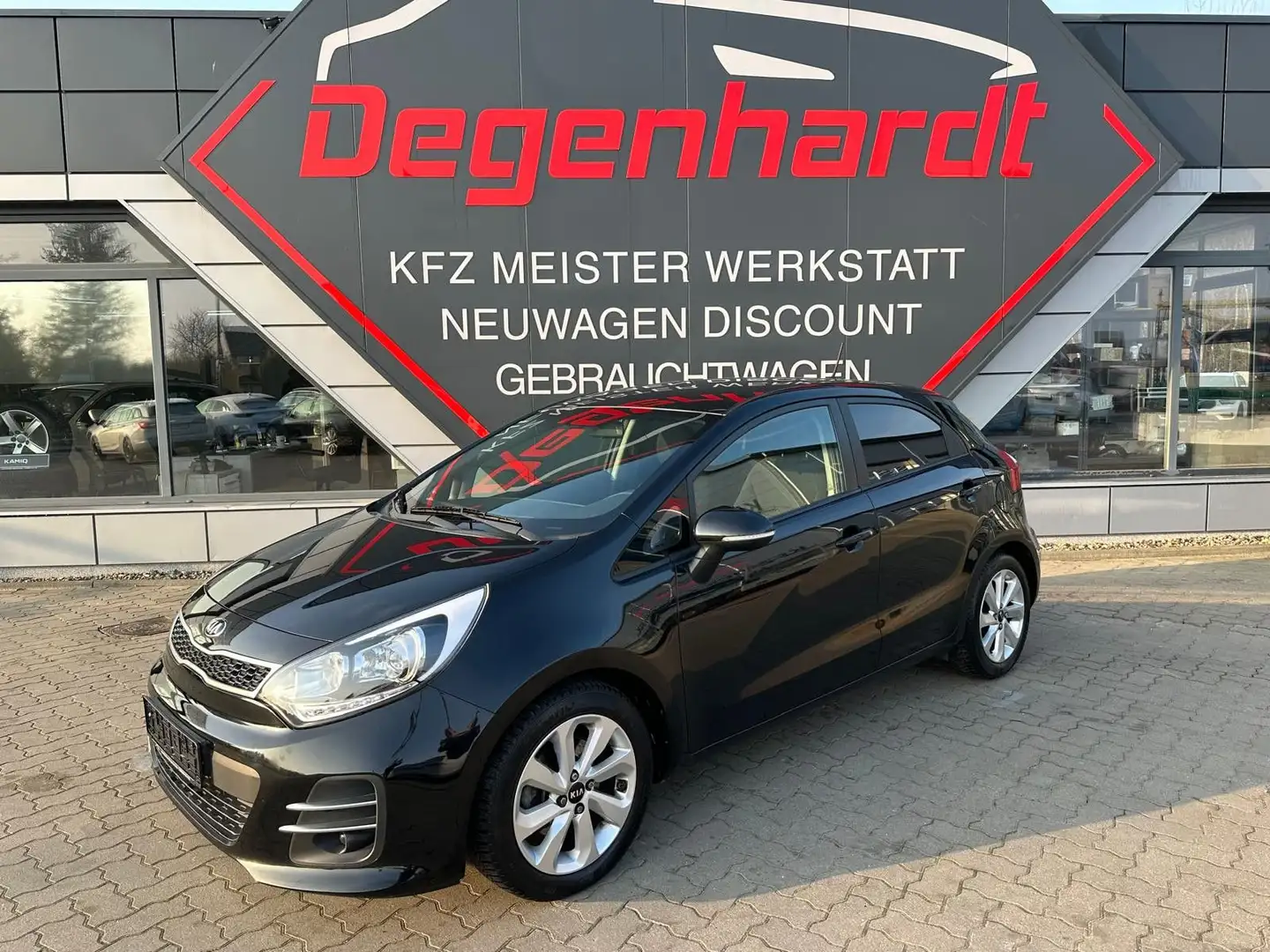 Kia Rio UEFA Euro 2016 NAVI KAMERA Schwarz - 1