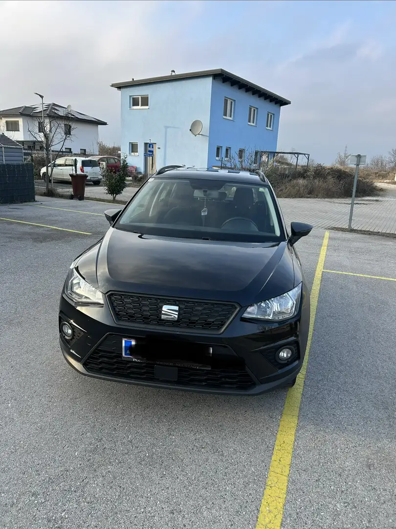 SEAT Arona Arona 1,0 Eco TSI Reference Reference Schwarz - 1