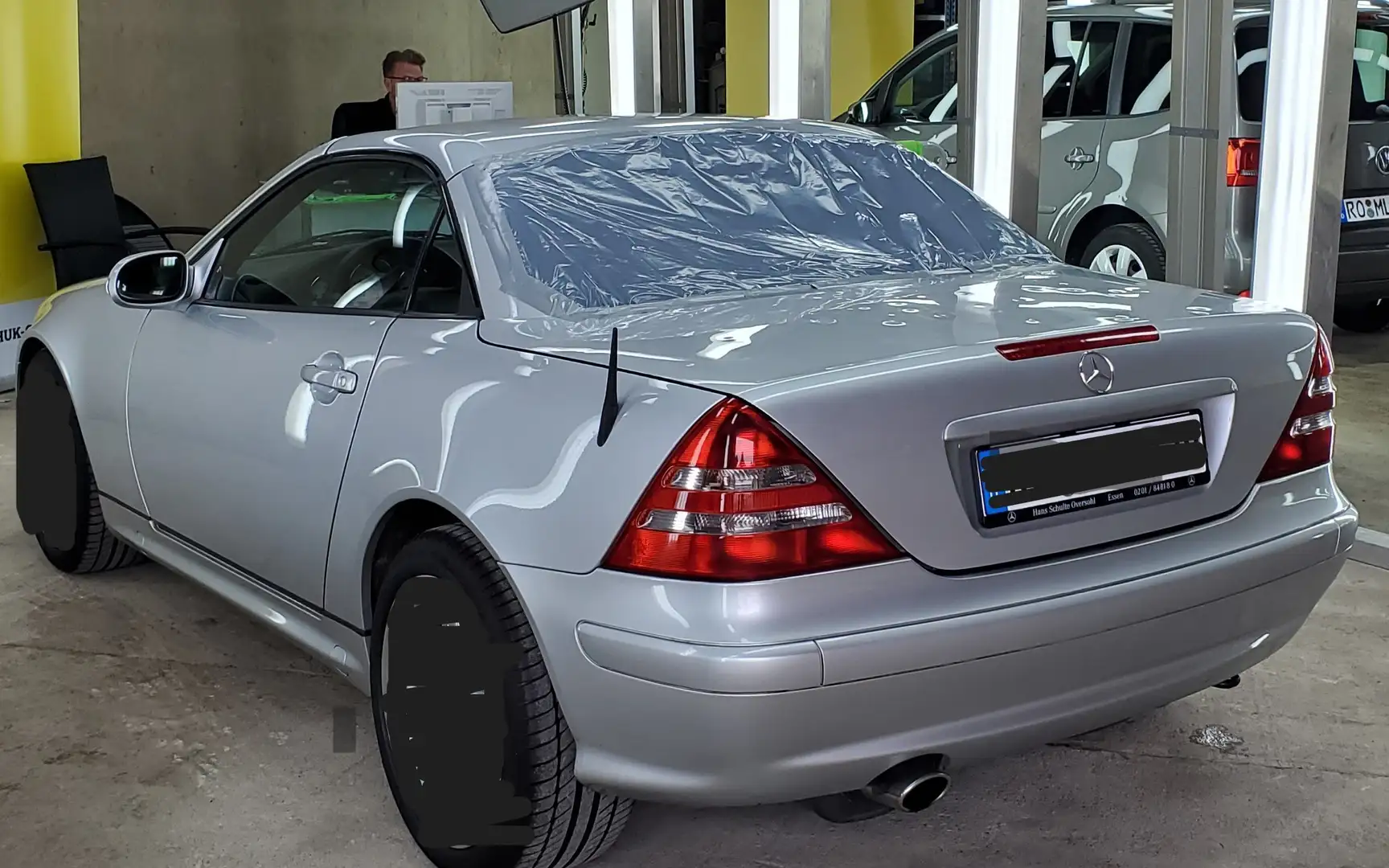 Mercedes-Benz SLK 200 SLK 200 Kompressor HAGELSCHADEN Argent - 1