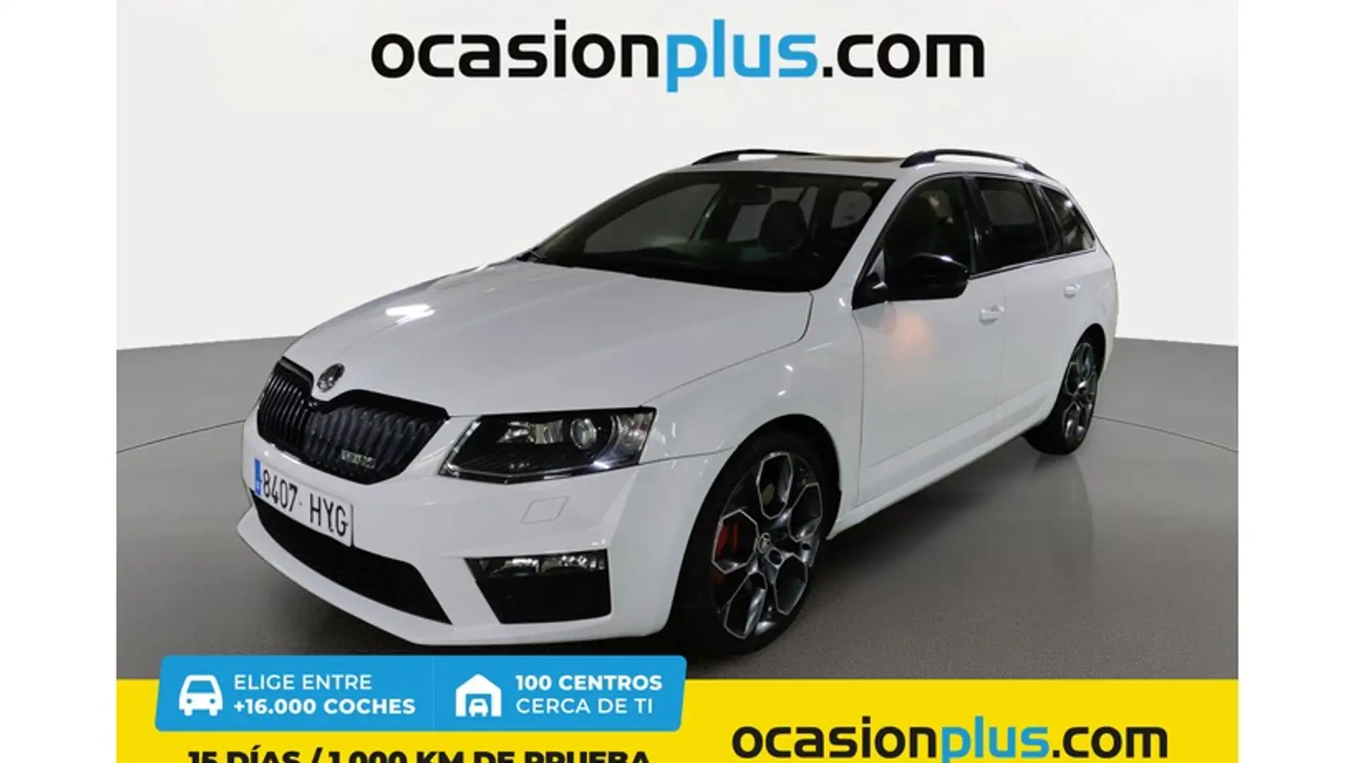 Skoda Octavia Combi 2.0TDI RS DSG Blanco - 1