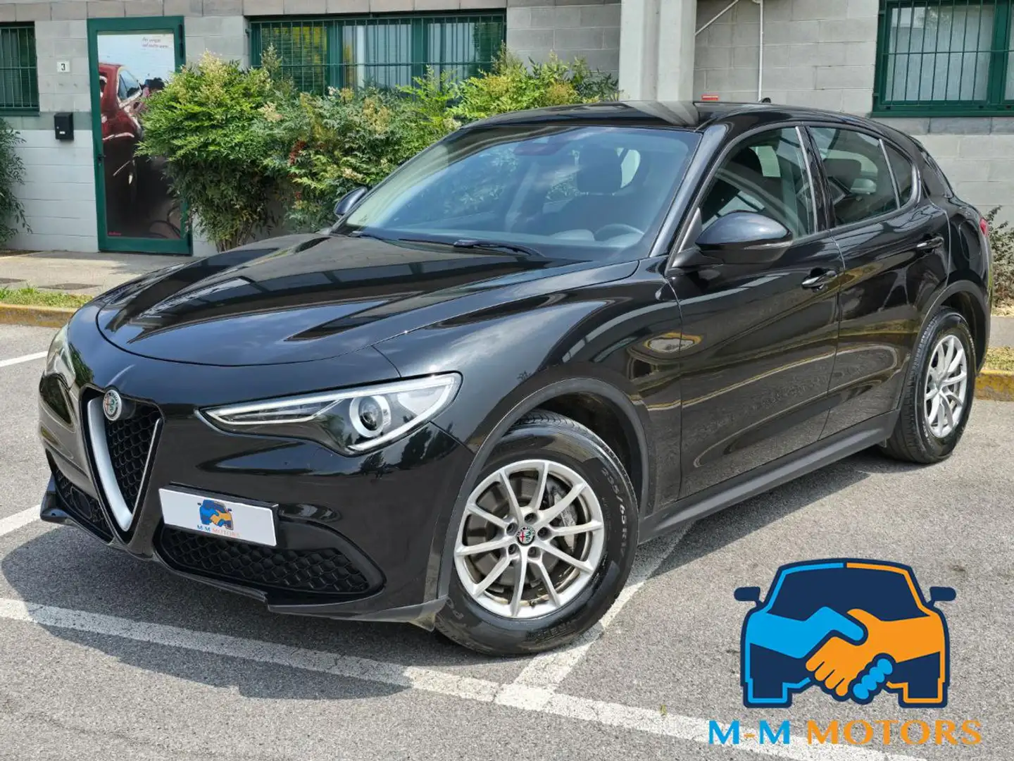 Alfa Romeo Stelvio 2.2 Turbodiesel 160 CV AT8 *unico proprietario* Nero - 1