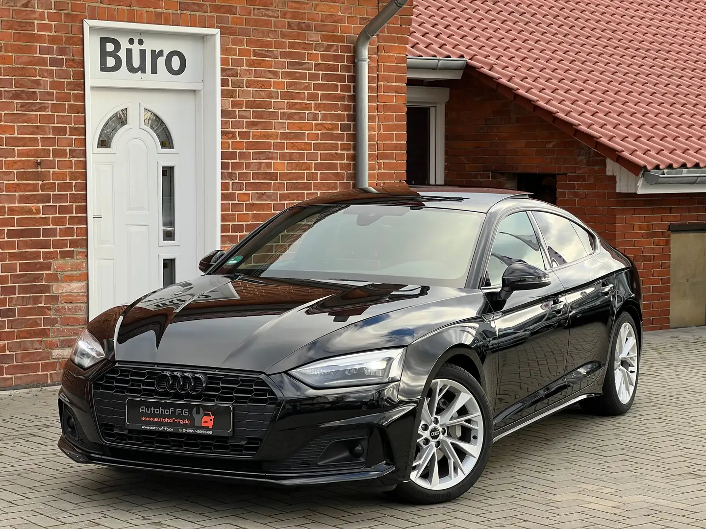 Audi A5 Sportback 40 TDI advanced*PANO/AHK/CARPLAY/SHZ/TOP Noir - 1