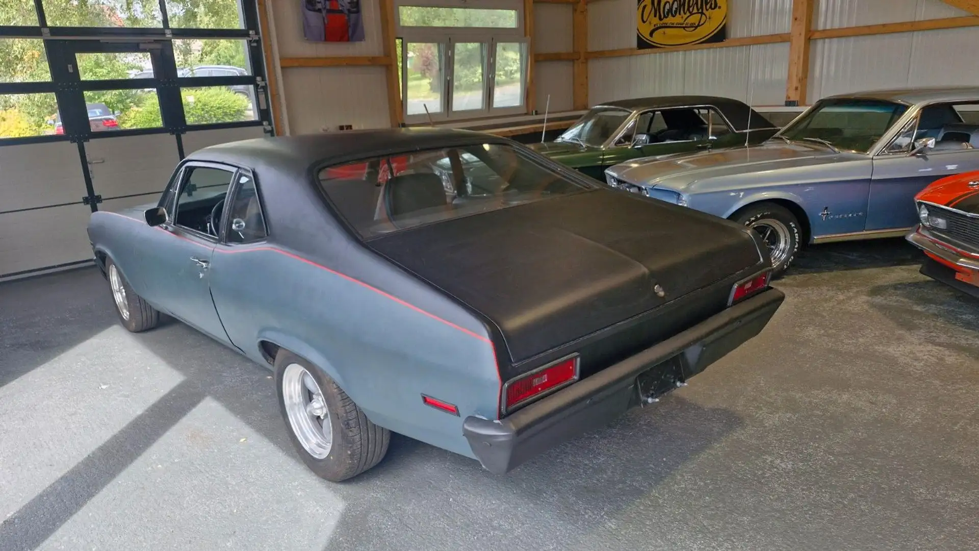 Chevrolet Nova TÜV/H-Zulassung viel NEU 1970 V8 Automatik Gri - 2