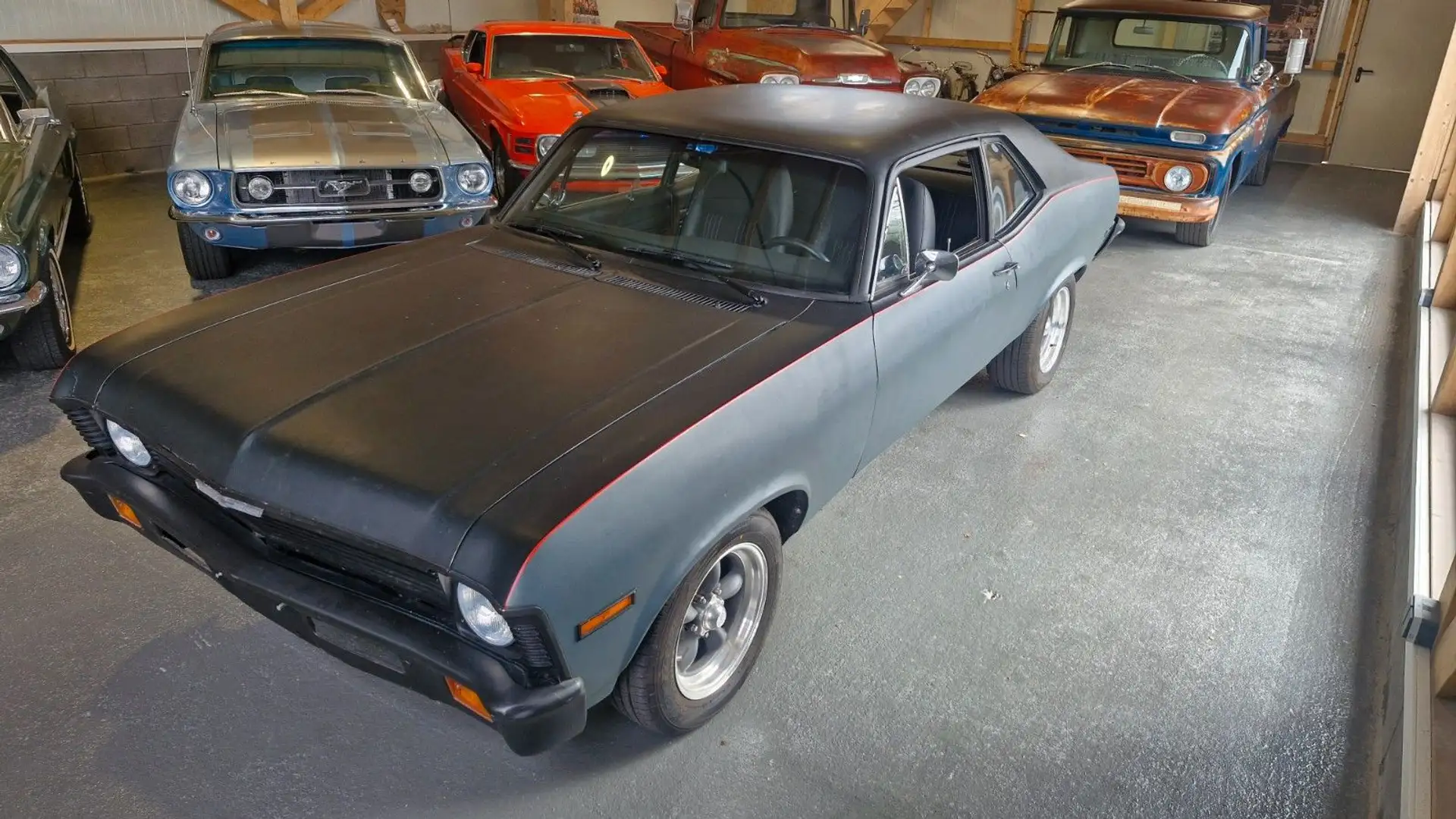 Chevrolet Nova TÜV/H-Zulassung viel NEU 1970 V8 Automatik Gri - 1