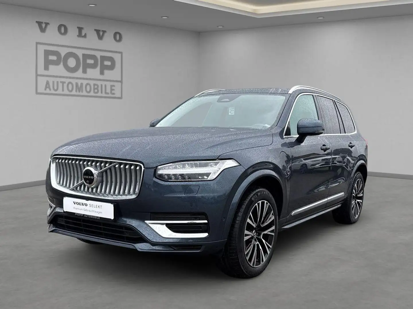 Volvo XC90 T8 AWD Ultra Bright 360° AHK H&K HUD STDHZ Blau - 1