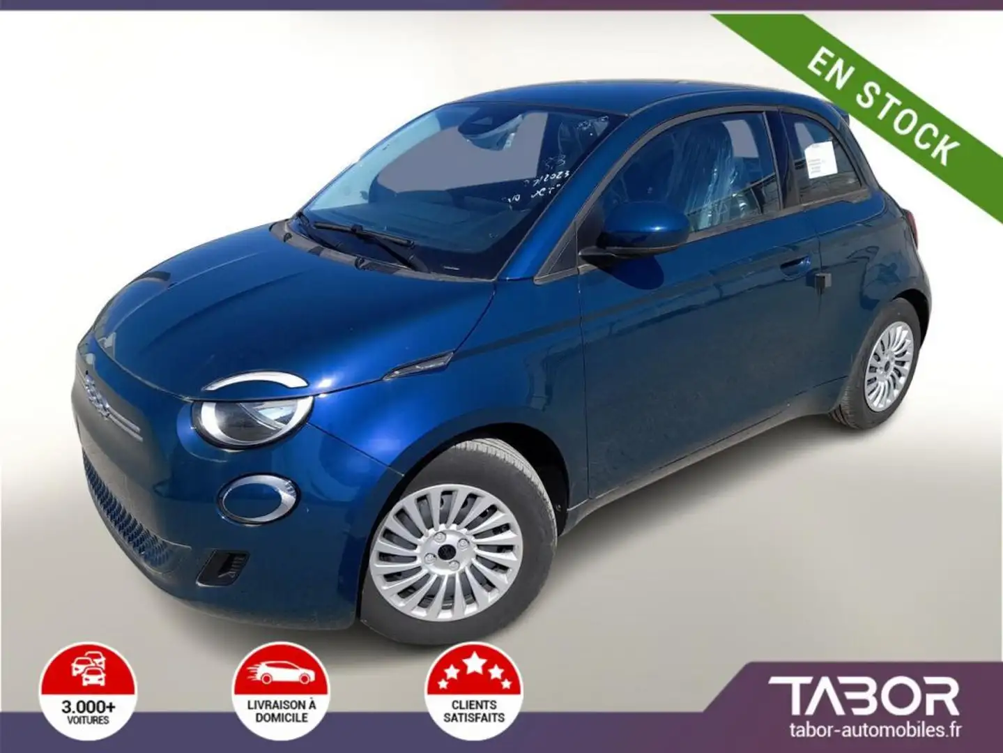 Fiat 500e 42 kWh 118 CarPlay Clim Keyless Reg Vert - 1
