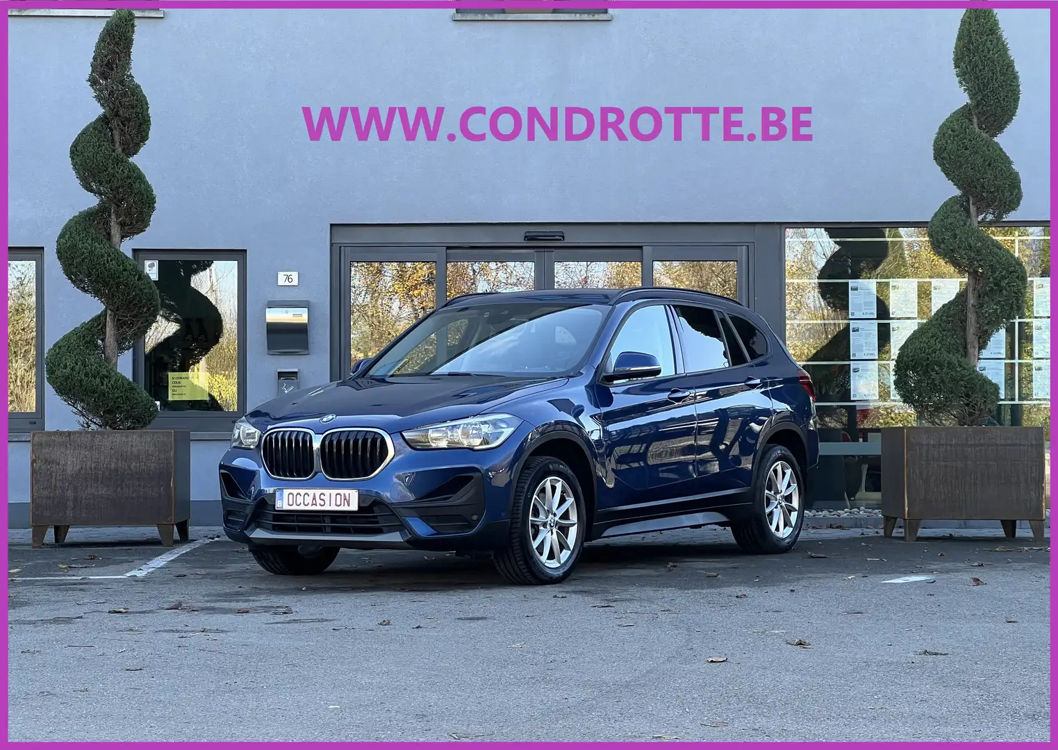 BMW X1 2.0 D sDrive 150 CV Blauw - 1
