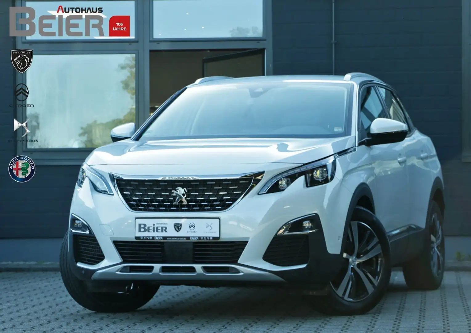 Peugeot 3008 1.2 PureTech 130 Allure Navi/ Sitzh./ Keyless Weiß - 1