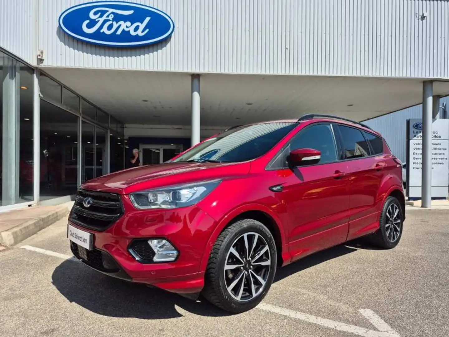 Ford Kuga 1.5 Flexifuel-E85 150ch Stop\u0026Start ST-Line 4x Rosso - 1