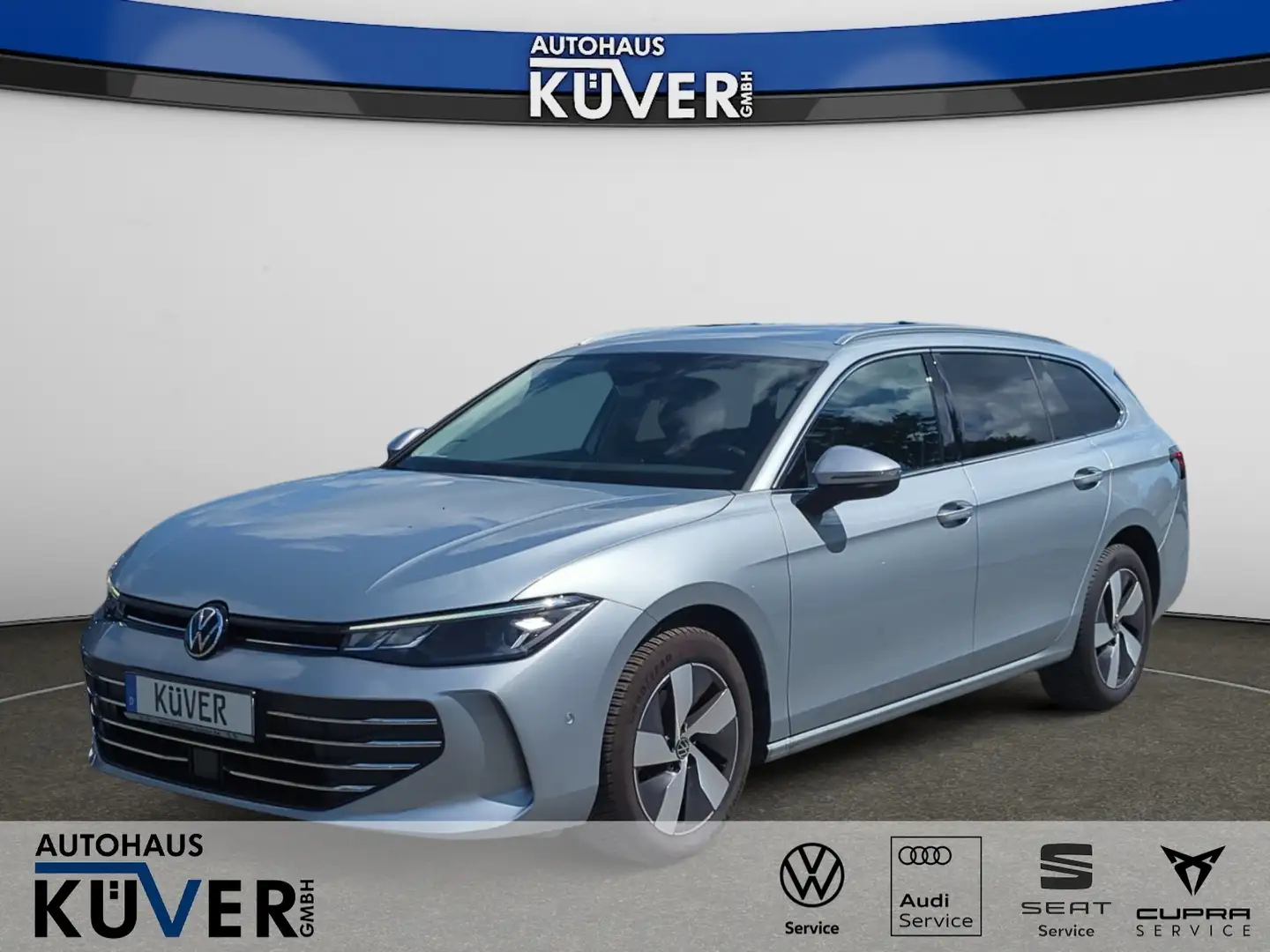 Volkswagen Passat Variant 2,0 TDI DSG Navi+ACC+AHK+Shzg+17´´ Silber - 1