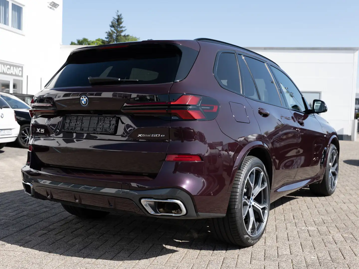 BMW X5 xDrive50e M Sport INDIVIDUAL LUFTFED. AKTI Violet - 2